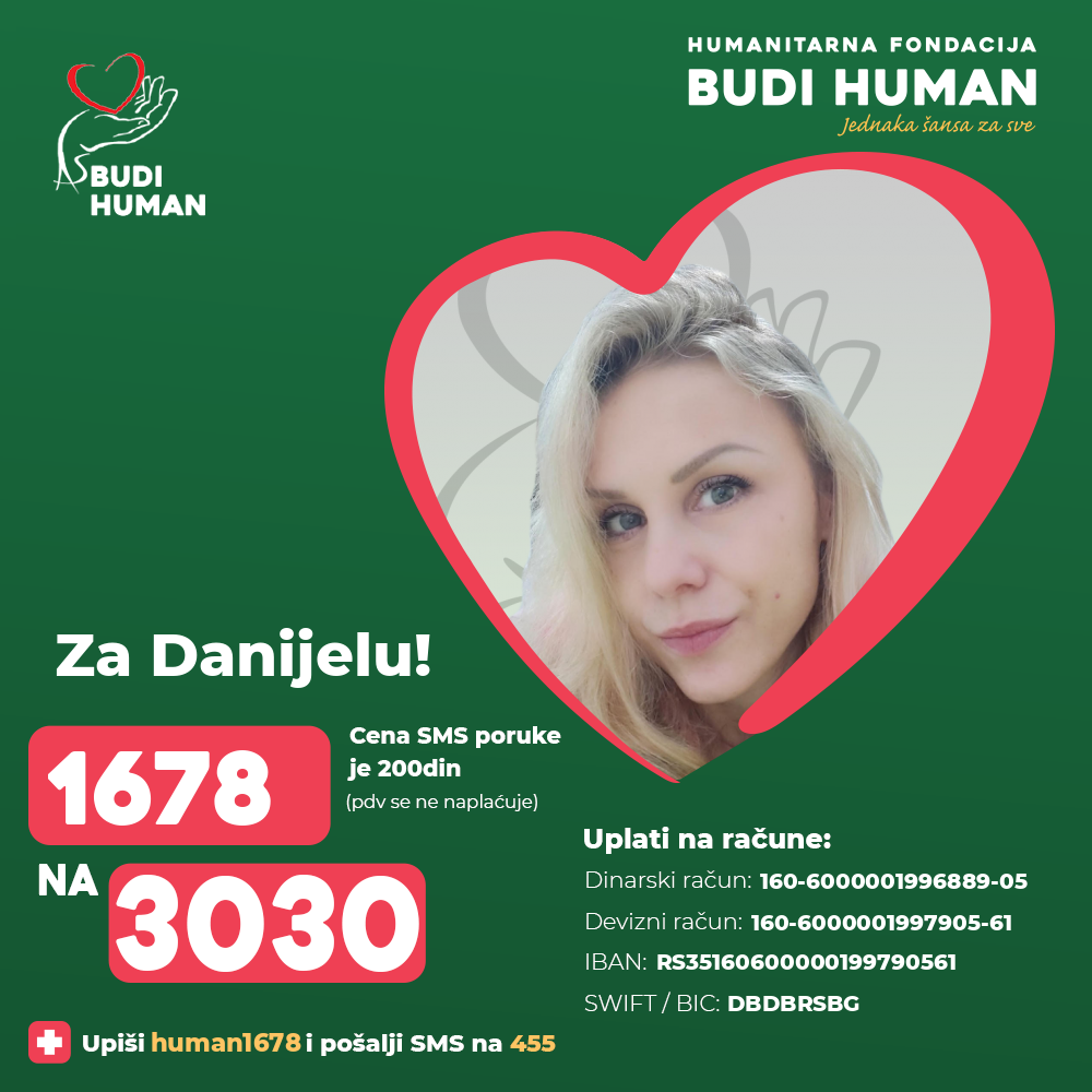 Za Danijelinu pobedu! Zaposleni u JKP Šumadija  Kragujevaac pridružili se fondaciji „Budi human“